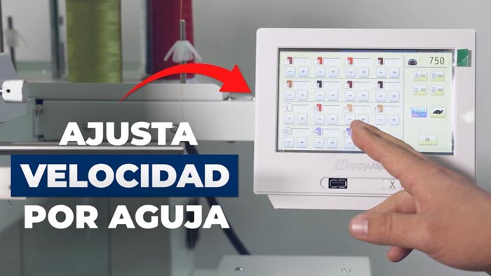 Ajuste de Velocidad por Aguja Independiente