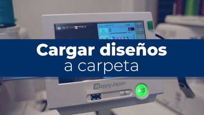 Cargar Diseños en Carpeta