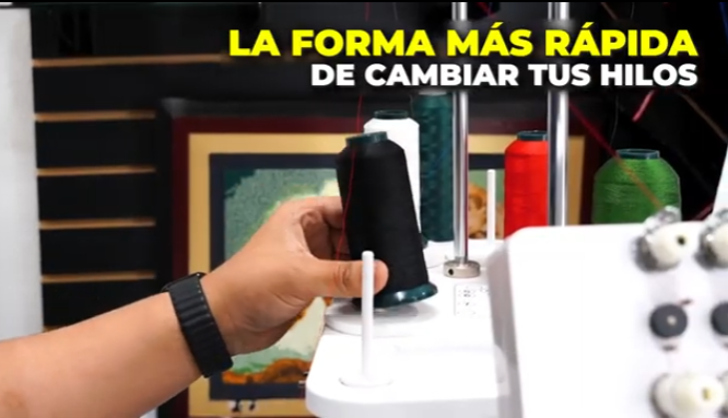 Cambia de hilo de manera rapida