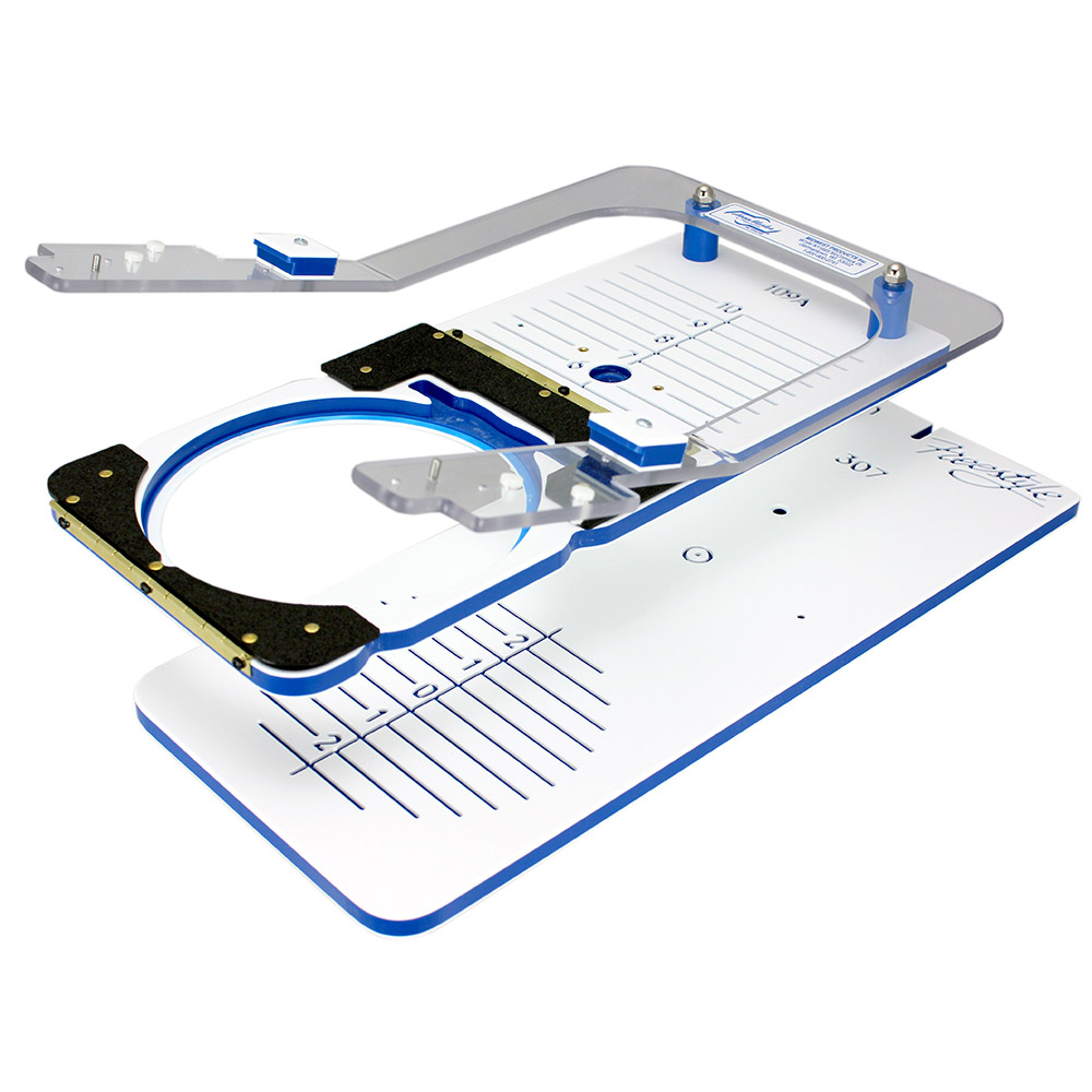 Mighty Hoop - Adjustable Fixture for 10x10", 8x13", 11x13", 12.5x15.75", and 13x16" Hoops