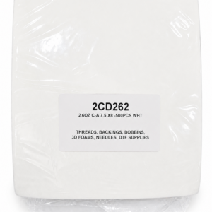 2.6 OZ C-A 7.5x8 -500 PCS WHT
